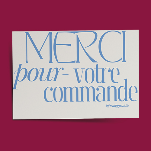 Cartes à plat et invitations