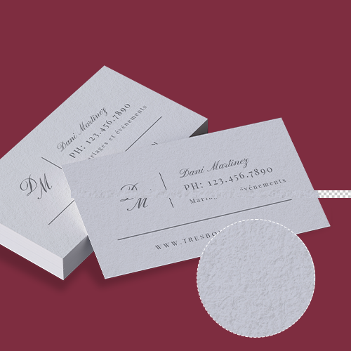 Business Cards  - Felt - Single Sided