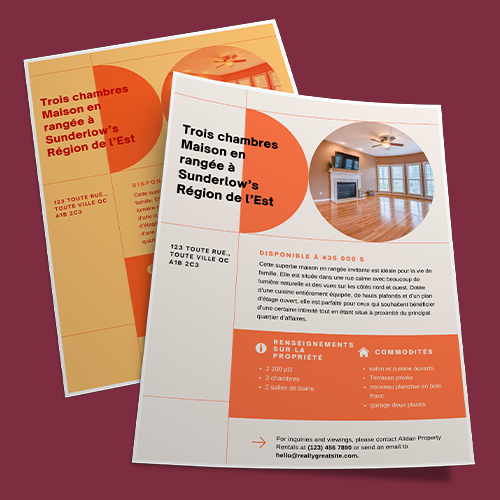 Sell Sheet - Double Sided